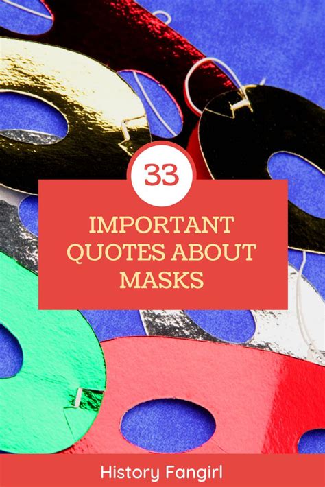 33 Marvelous Quotes about Masks for Your Mask Captions & Statuses ...