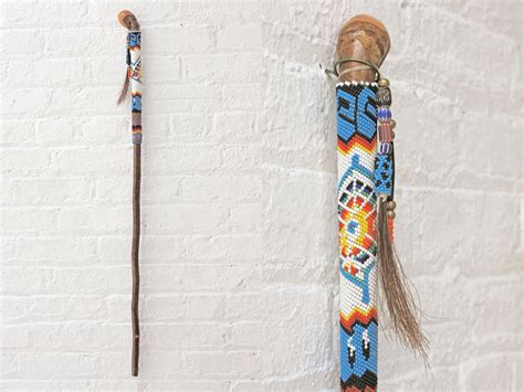 Vintage Native American Walking Stick