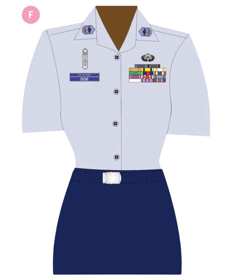 Cadet Female - Blues Uniform | Highlander Composite Squadron