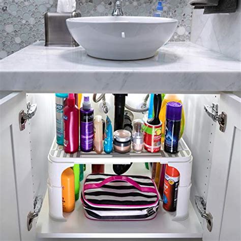 Expandable Under Sink Organizer and Storage I Bathroom Under the Sink ...