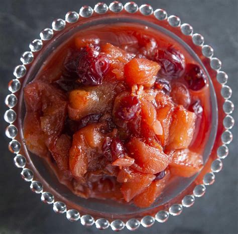 Spiced Apple Cranberry Chutney – SBCanning.com – homemade canning recipes