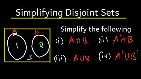 Disjoint Sets | Made easy - YouTube