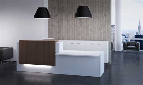 For the modern office with fine taste, this blend of natural wood and ...