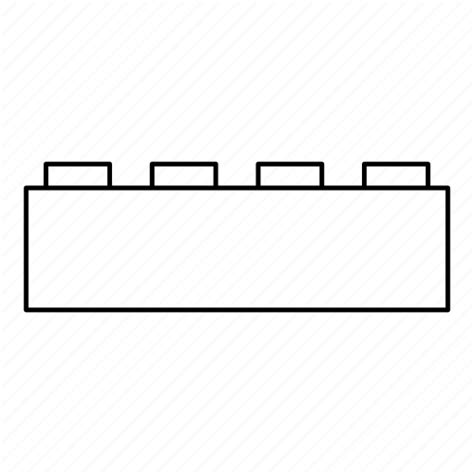 Printable Lego Brick Outline