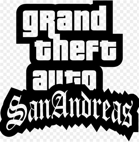 Gta San Andreas Logo Png Hd - Grand Theft Auto San Andreas Logo ...