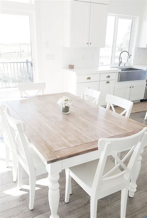 23 Insanely Chic White Kitchen Table with Bench - Home, Family, Style ...