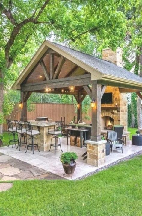 32 Best Backyard Pavilion Ideas-Covered Outdoor Structure Designs ...