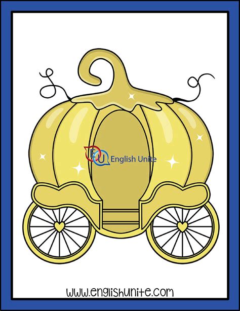 English Unite - Cinderella - Carriage - Clip Art Library