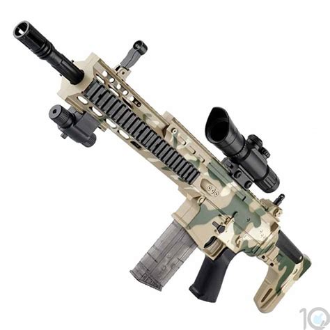 Buy Online India Fully Automatic HydroGel AirSoft Gun | Blue Camo ...