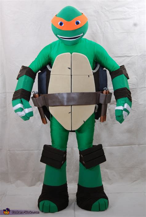 Teenage Mutant Ninja Turtle Michelangelo Costume | How-to Tutorial