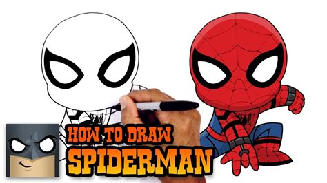 How to Draw Spiderman | Spiderman Homecoming | Doovi