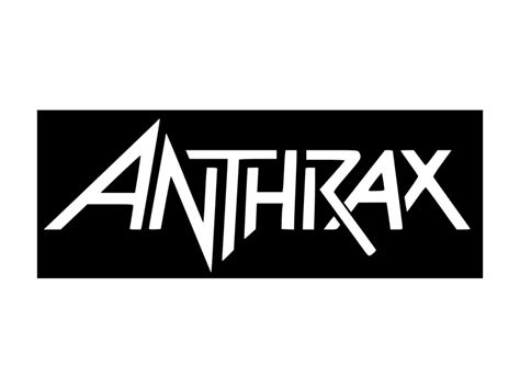 Anthrax Black Background Logo PNG vector in SVG, PDF, AI, CDR format