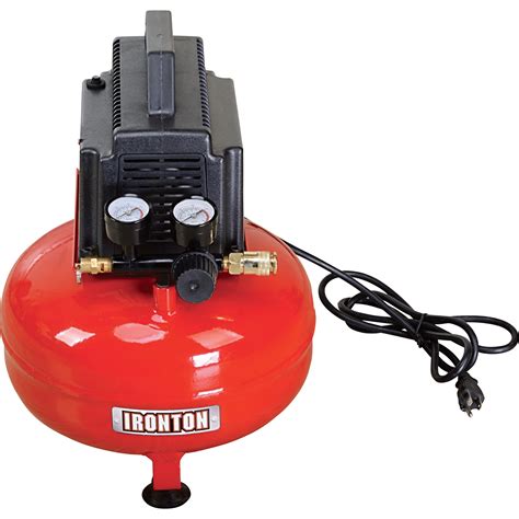 Ironton Oil-Free Air Compressor — 1/4 HP, 120 Volt, 2.5-Gallon | 1 - 10 ...