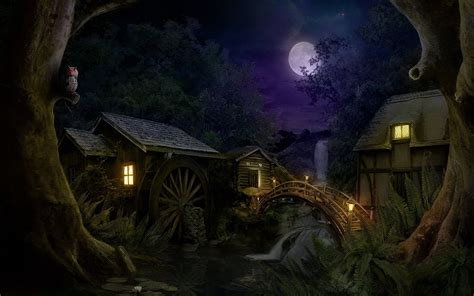 Fantasy Forest | Fantasy Forest Wallpaper/Background 1920 x 1200 - Id ...