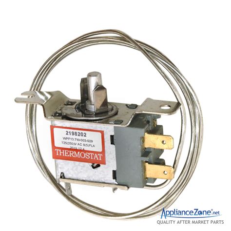 Replacement 2198202 Refrigerator Thermostat for Whirlpool | Appliance Zone