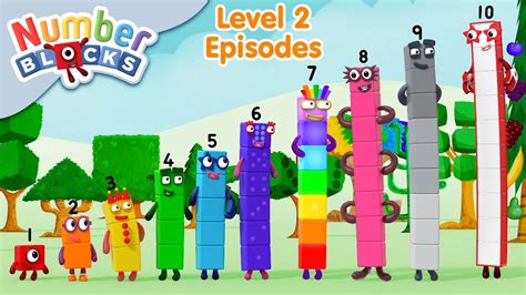 @Numberblocks - Orange Level Two Episodes 🟠 | Full Episodes - YouTube