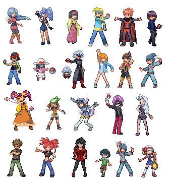 custom pokemon trainer sprites - Profuse Blogger Picture Library