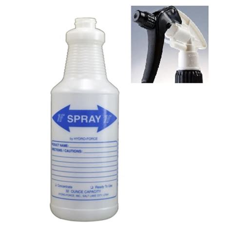 32 Oz Bottle With Chemical Resistant Trigger – Carpet Cleaners Warehouse