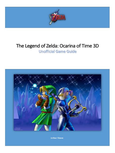 Ocarina of Time Walkthrough | Download Free PDF | The Legend Of Zelda