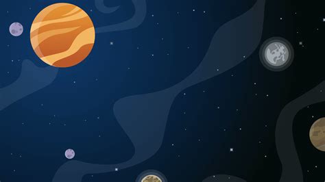 🔥 Free Download Video Planet Cartoon In Space Animation Background ...