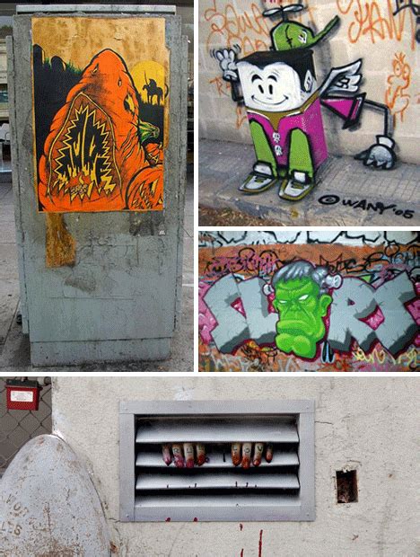 Spooky Street Art: Halloween Graffiti All Year Round | Urbanist