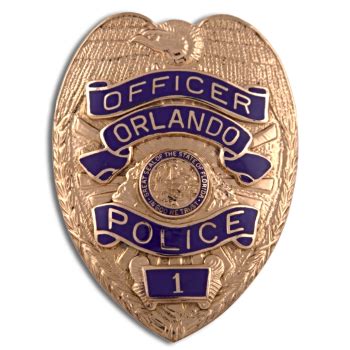 Orlando Police Dept - ER Badge