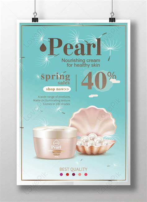 Beauty skin care cosmetic poster template image_picture free download ...