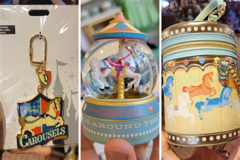 Disney Carousels Merchandise Collection Debuts at the Disneyland Resort ...