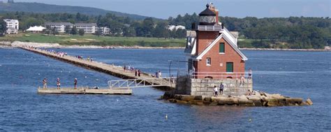 Exploring Rockland Breakwater & Lighthouse in 2024