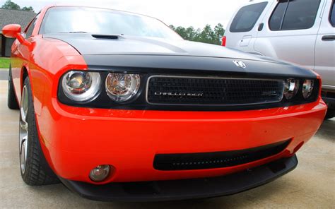 Black hood, finally got it back from the shop | Challenger Life Forums