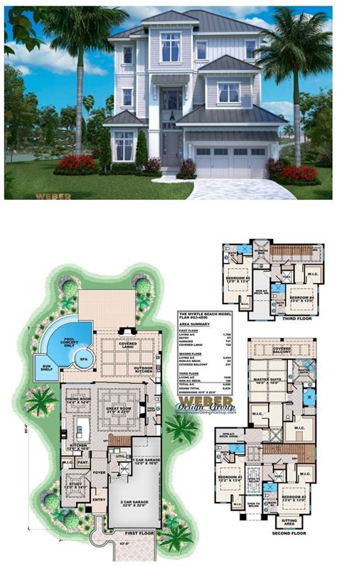 Simple Beach House Plans – Enjoy The Beach Life In Style - House Plans