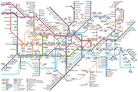 London Tube Map 2015