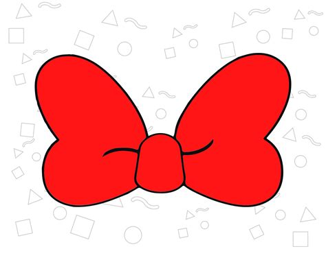 Minnie Mouse Bow Svg, Svg Png Dxf Instant Download, Minnie Bow Svg for ...