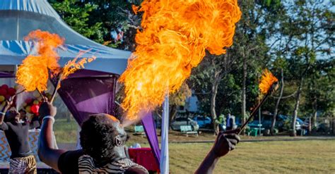 Men Performing Fire Breathing · Free Stock Photo