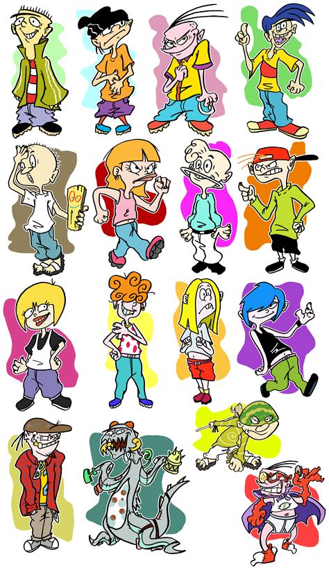 Ed, Edd, N Eddy Cast by Derede on DeviantArt