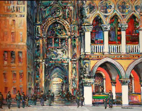 Palazzo Ducale Di Venezia, Painting by Piotr Rembielinski | Artmajeur