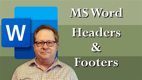 Customizing Headers and Footers in Microsoft Word