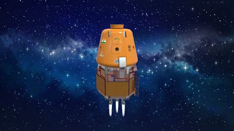 ISRO Gaganyaan Crewed Orbital Spacecraft - 3D model by Space Explorers ...