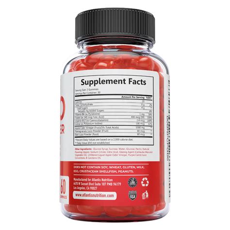 Keto ACV Gummies - 60 Count – Atlantis Nutrition