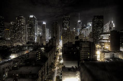 File:New York City at night HDR.jpg