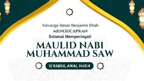 20 Contoh Banner Maulid Nabi 2023 Gratis serta Cara Downloadnya