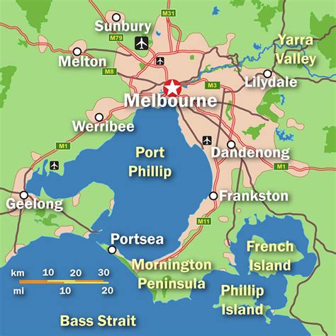 Melbourne Map