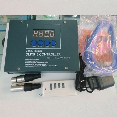 DMX512(1990) RGB Controller for decoder,LED asynchronous full color ...