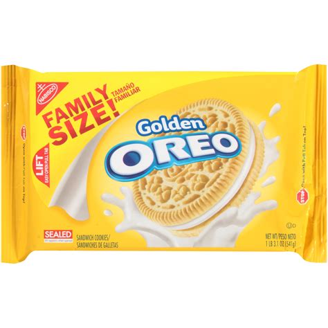 Nabisco Oreo Golden Sandwich Cookies, 19.1 Oz. - Walmart.com