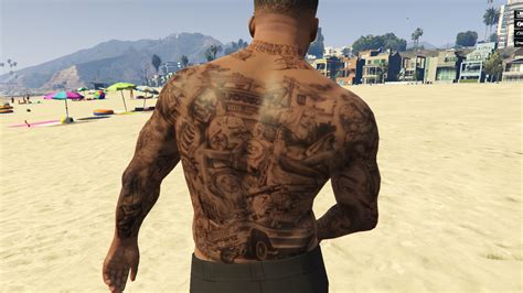 Franklin Body tattoo for Franklin 1.2 – GTA 5 mod