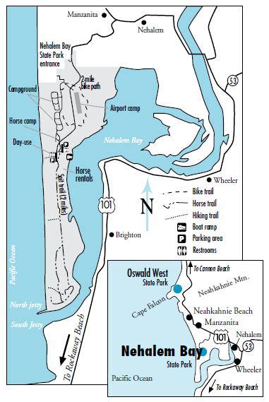 Nehalem Bay State Park - TrailMeister