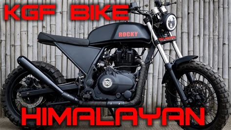 Royal Enfield Himalayan as kgf bike | rocky bike | Himalayan Modified ...