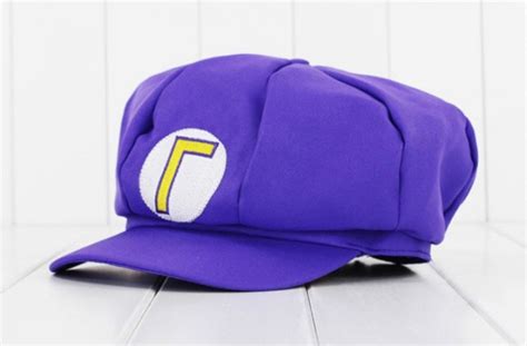 Waluigi Cap Hat | Costume Party World