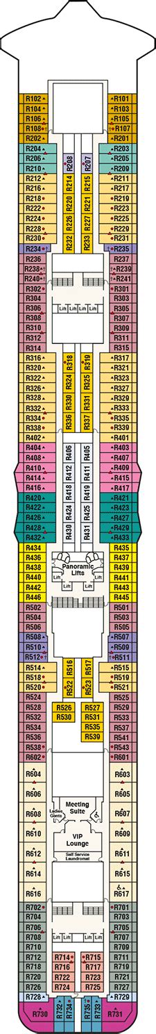 Majestic Princess Deckplan & Kabinen-Plan