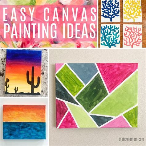 Canvas Painting Ideas For Teenagers Girls